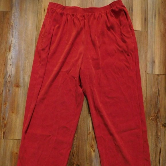 Alfred dunner red pants Clearance
